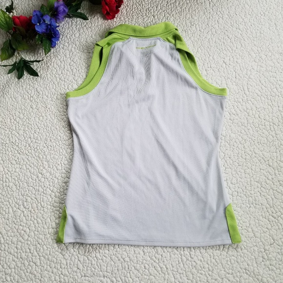 Under Armour Heat Gear Sleeveless Top Large Gray - Picture 3 of 5